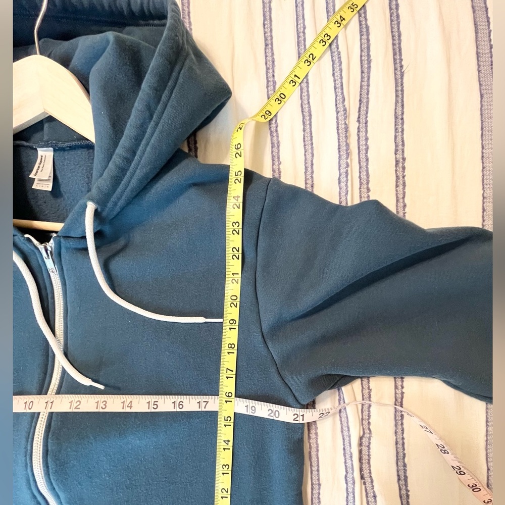 Classic Full-Zip Hoodie - Blue - Picture 7 of 8